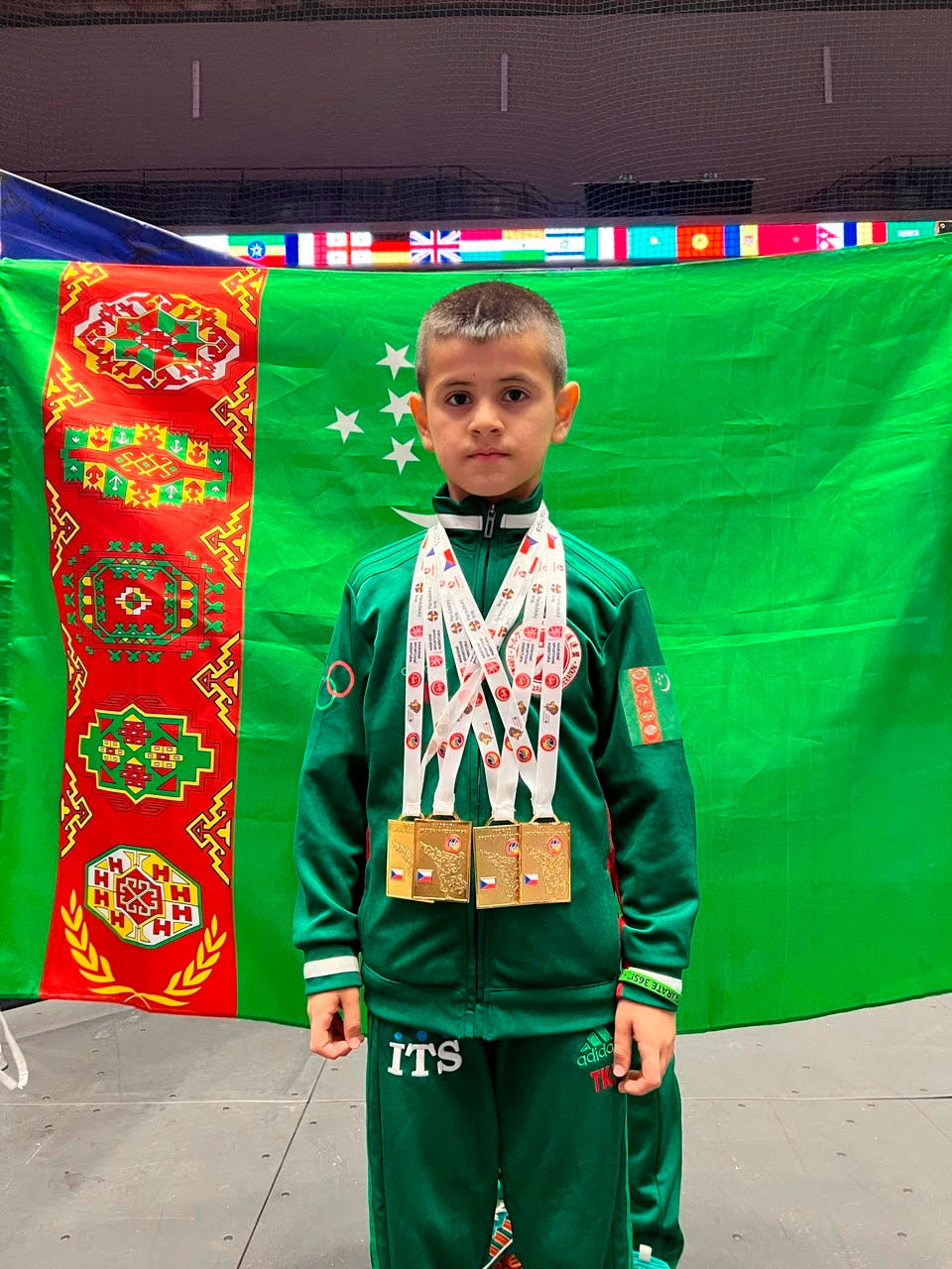 Туркменские спортсмены завоевали 102 медали на чемпионате мира по Шотокан карате